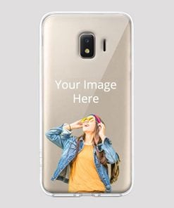 Transparent Customized Soft Back Cover for Samsung Galaxy J2 Core