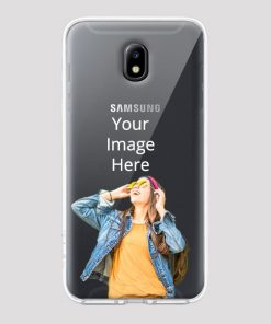 Transparent Customized Soft Back Cover for Samsung Galaxy J5 Pro