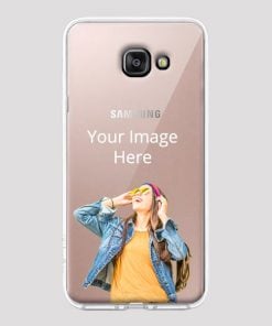 Transparent Customized Soft Back Cover for Samsung Galaxy On Nxt