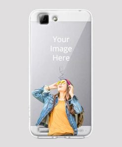 Transparent Customized Soft Back Cover for Vivo Y27L
