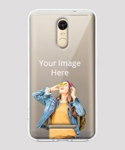 Transparent Customized Soft Back Cover for Xiaomi Redmi Note 3