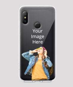 Transparent Customized Soft Back Cover for Xiaomi Redmi Note 6 Pro