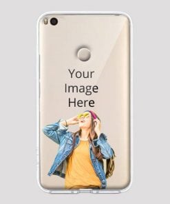 Transparent Customized Soft Back Cover for Xiaomi Mi Max 2