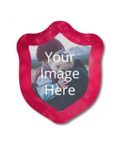 Customized Printed Fridge Photo Magnet - Shield