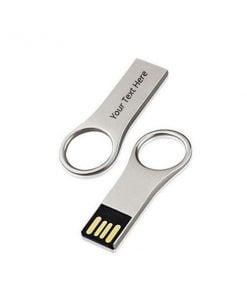 Circle Metal Design Metal Custom Printed USB Pen Drive
