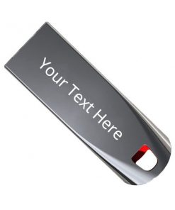 Dark Metal Custom Printed USB Pen Drive