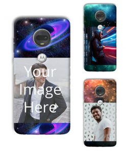 Space Design Custom Back Case for Motorola Moto G7