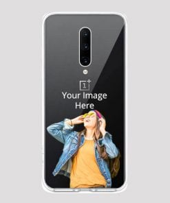 Transparent Customized Soft Back Cover for OnePlus 7 Pro