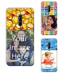 Emoji Design Custom Back Case for Oppo Reno 10X Zoom