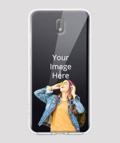 Transparent Customized Soft Back Cover for Nokia 3.2