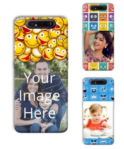 Emoji Design Custom Back Case for Samsung Galaxy A80
