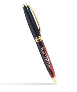 Red & Black Metal Customized Pen