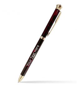 Dark Red Metal Customized Pen