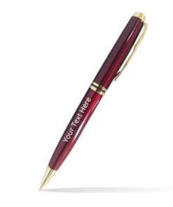 Red and Gold Color Metal Customized Pen