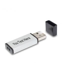 White Custom Printed USB Pen Drive