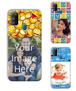 Emoji Design Custom Back Case for Samsung Galaxy M30s