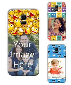 Emoji Design Custom Back Case for Samsung Galaxy On6