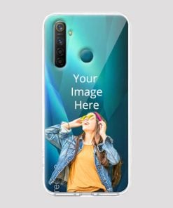 Transparent Customized Soft Back Cover for Realme 5 Pro