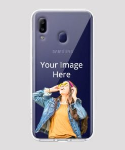 Transparent Customized Soft Back Cover for Samsung Galaxy M10s