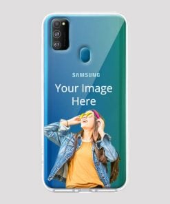 Transparent Customized Soft Back Cover for Samsung Galaxy M30s