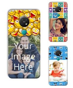 Emoji Design Custom Back Case for Nokia 7.2