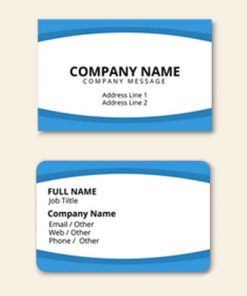 Rectangle Visiting Cards
