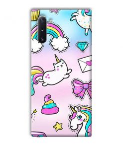 Unicorn Design Custom Back Case for Samsung Galaxy Note 10