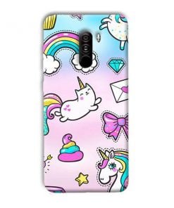 Unicorn Design Custom Back Case for Xiaomi Poco F1