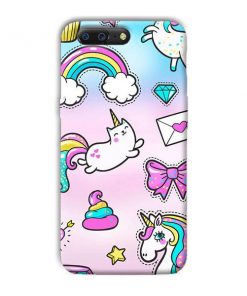Unicorn Design Custom Back Case for OnePlus 5