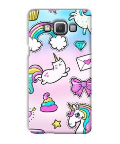 Unicorn Design Custom Back Case for Samsung Galaxy A5 2015