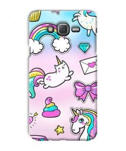Unicorn Design Custom Back Case for Samsung Tizen Z3