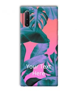 Sunset Leaves Design Custom Back Case for Samsung Galaxy Note 10 Plus