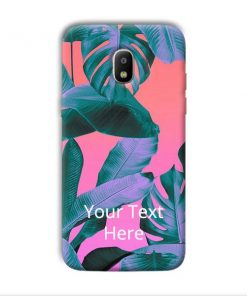 Sunset Leaves Design Custom Back Case for Samsung Galaxy J2 2018