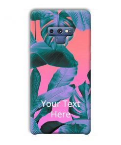 Sunset Leaves Design Custom Back Case for Samsung Galaxy Note 9