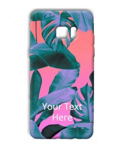Sunset Leaves Design Custom Back Case for Samsung Galaxy Note 7