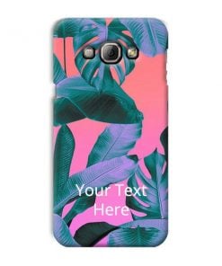 Sunset Leaves Design Custom Back Case for Samsung Galaxy A3