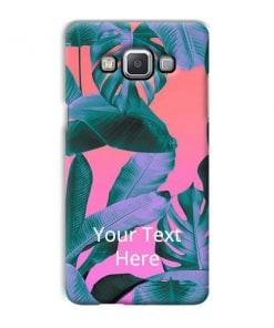 Sunset Leaves Design Custom Back Case for Samsung Galaxy A5 2015