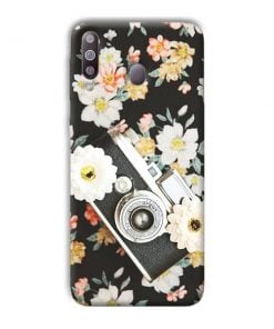 Retro Camera Design Custom Back Case for Samsung Galaxy M40