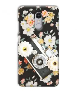 Retro Camera Design Custom Back Case for Xiaomi Redmi Note 4