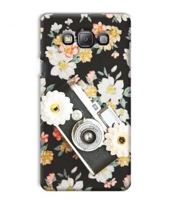 Retro Camera Design Custom Back Case for Samsung Galaxy A7