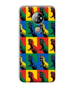 Abstract Design Custom Back Case for Comio X1 Note
