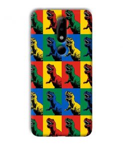 Abstract Design Custom Back Case for Nokia 5.1 Plus