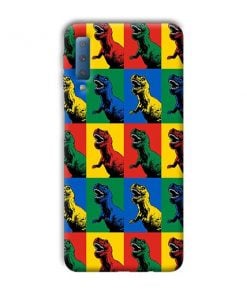 Abstract Design Custom Back Case for Samsung Galaxy A7 2018