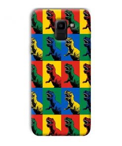 Abstract Design Custom Back Case for Samsung Galaxy J6 (2018, Infinity Display)
