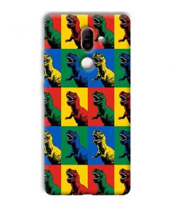 Abstract Design Custom Back Case for Nokia 7 Plus
