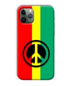 Peace Symbol Design Custom Back Case for Apple iPhone 11 Pro Max
