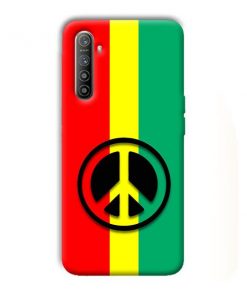 Peace Symbol Design Custom Back Case for Realme XT