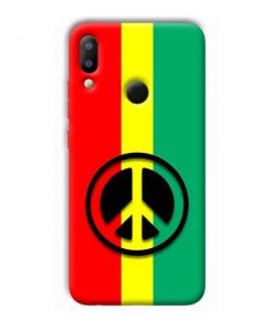 Peace Symbol Design Custom Back Case for Tecno Camon I Click 2