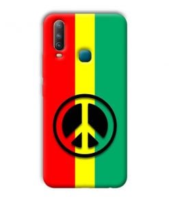 Peace Symbol Design Custom Back Case for Vivo U10