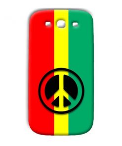 Peace Symbol Design Custom Back Case for Samsung Galaxy S3 Neo